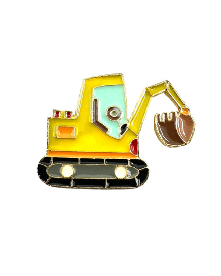 Excavator Pin - Unique Gift for Construction Enthusiasts
