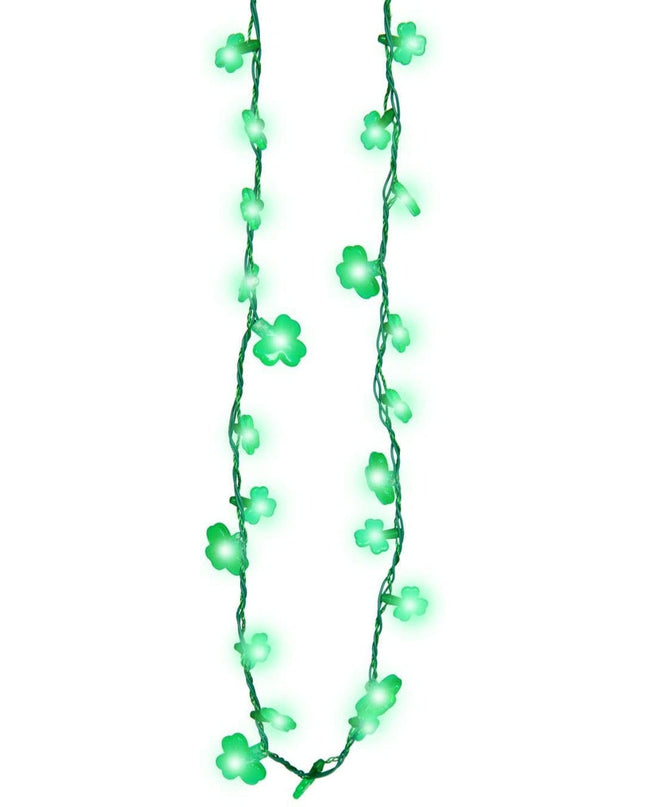 St. Paddy's Light Up Clover Necklace