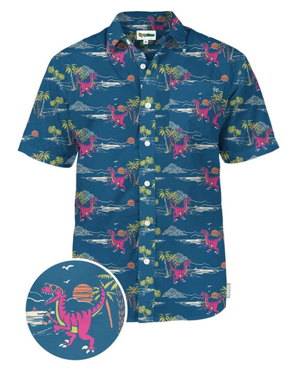 Men's Prehistoric Party Hawaiian Shirt
