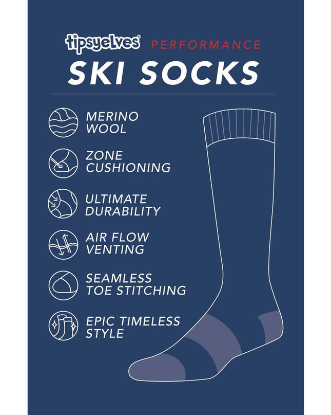 Women's Night Run Performance Ski Socks (Fits Sizes 6-11W)