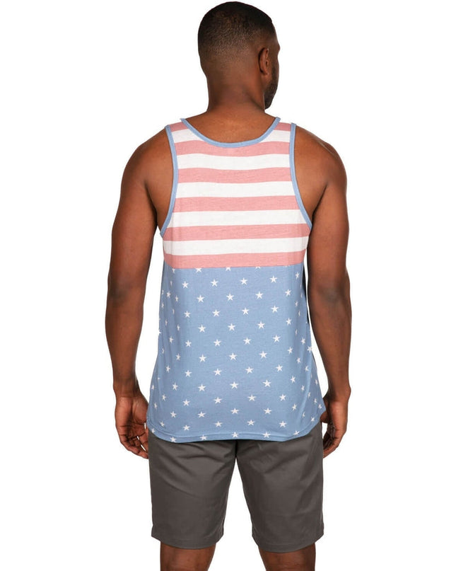 Men's Faded Flag Tank Top