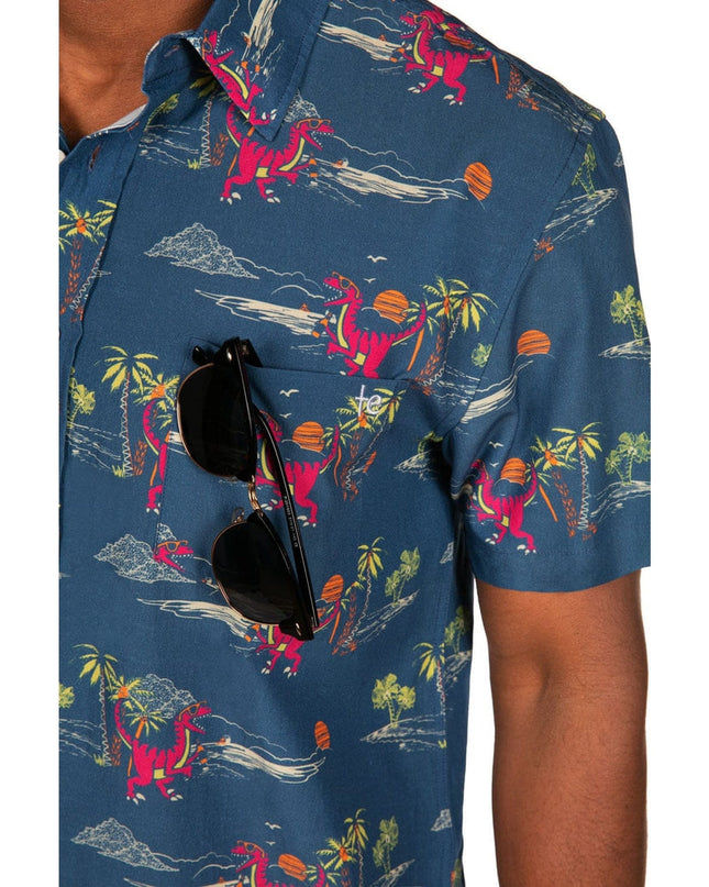 Men's Prehistoric Party Hawaiian Shirt