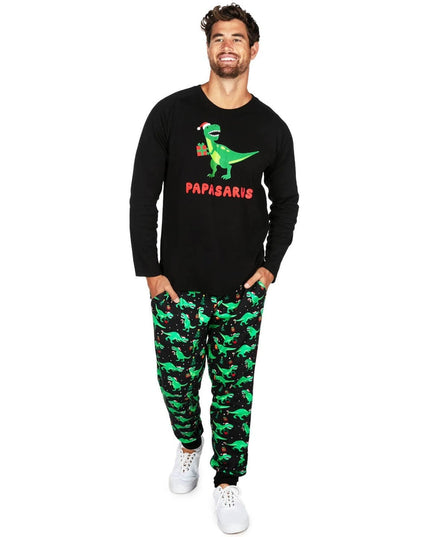 Men's Papasarus Crew Neck Pajama Set