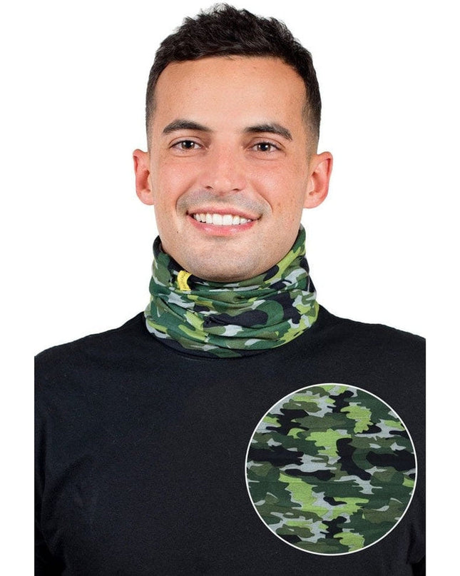 Camo Ski Neck Warmer