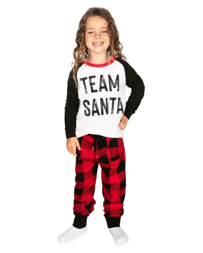 Boy's / Girl's Team Santa Pajama Set