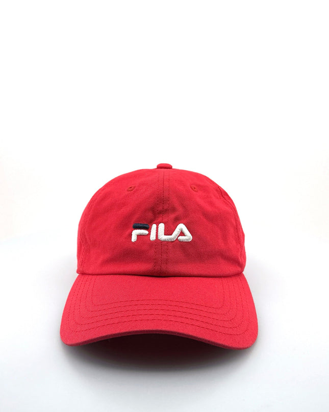 Vintage Baseball Cap - Fila Red for Men