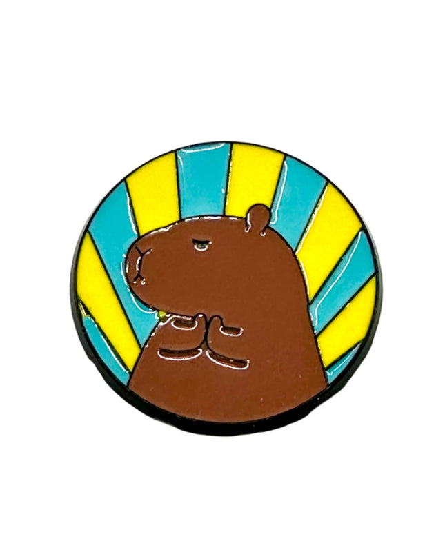 Capybara VI Pin - Unique Accessory for Capybara Fans