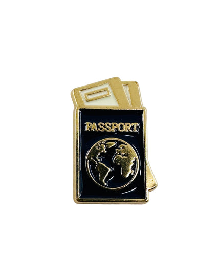 Passport Brooch | Travel-Themed Family Pajama Accessory