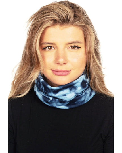Blue Tie Dye Ski Neck Warmer