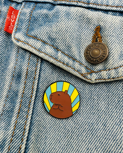 Capybara VI Pin - Unique Accessory for Capybara Fans