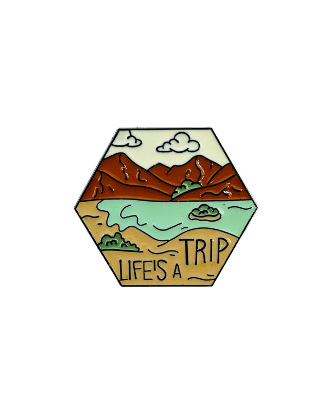 Life’s a Trip Pin for Family Christmas Fun