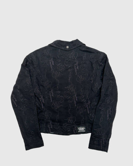 Vintage Harley Davidson Embroidered Jacket