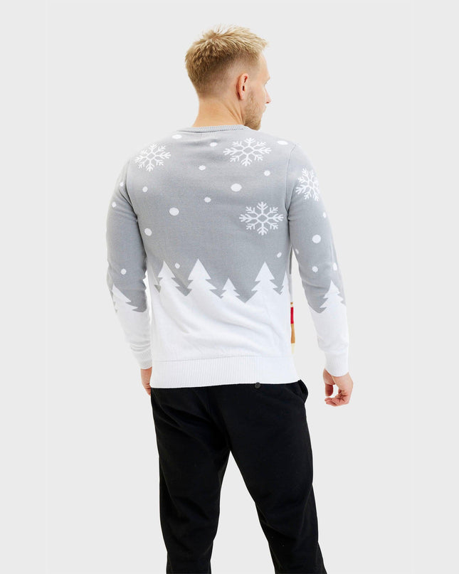 Cute Christmas Sweater for Men - Family-Friendly Design