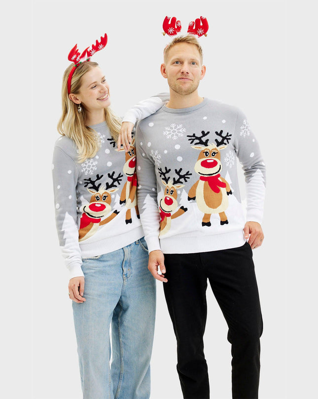 Cute Christmas Sweater for Men - Family-Friendly Design