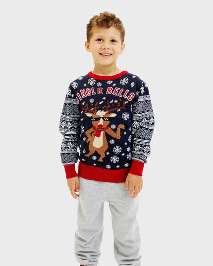 Jingle Bells Christmas Sweater for Kids