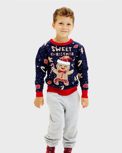 Cute Cookie Man Sweater for Kids