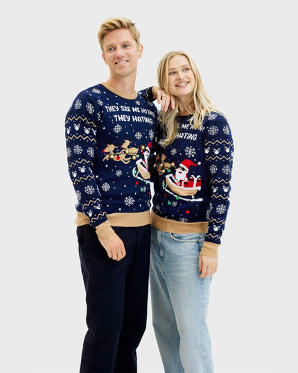 Light-Up They See Me Ho'ing Sweater for Women