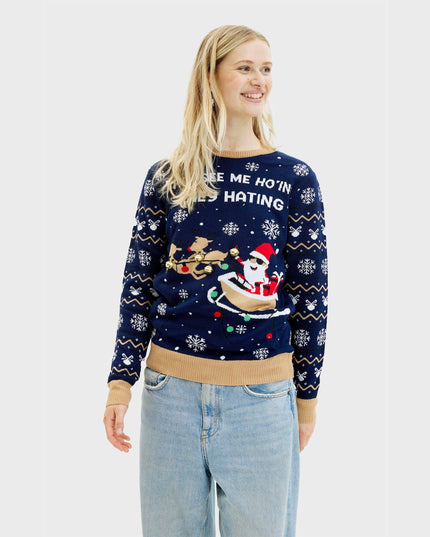 Light-Up They See Me Ho'ing Sweater for Women