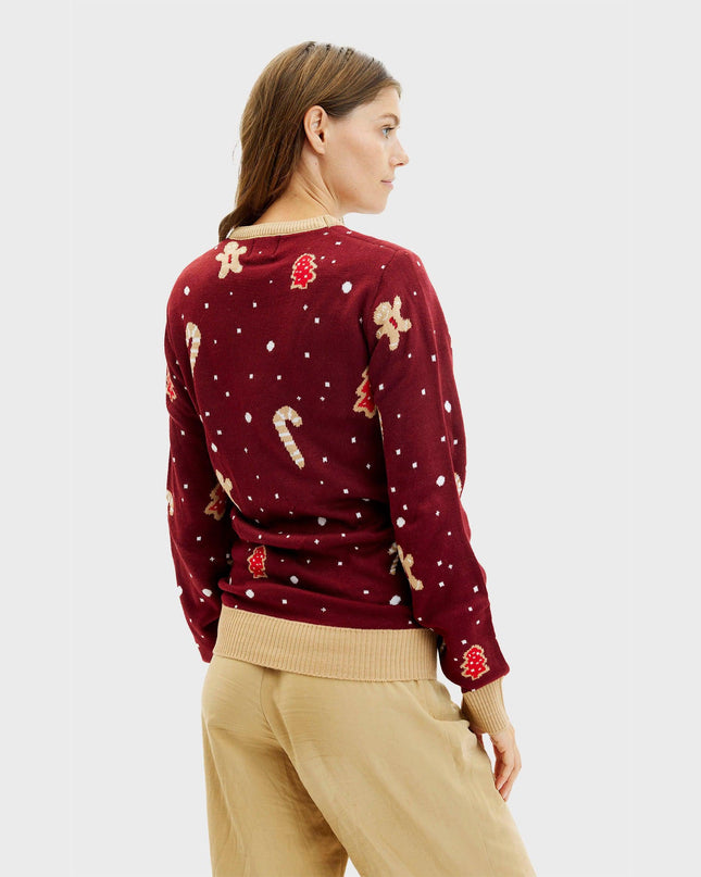 Cute Cookie Christmas Sweater for Women