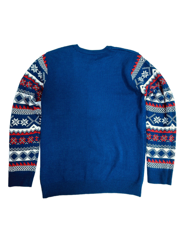 Vintage Christmas Sweater - Polar Bear with Hat