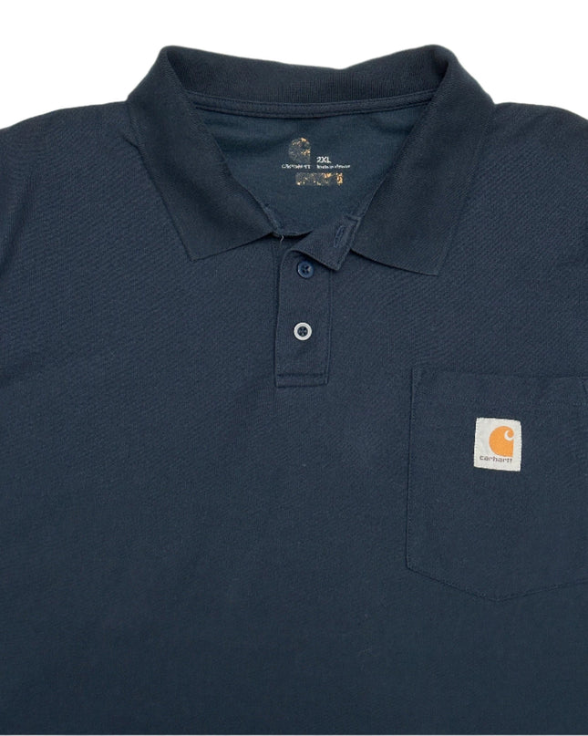 Carhartt Vintage Blue Polo for Men and Women