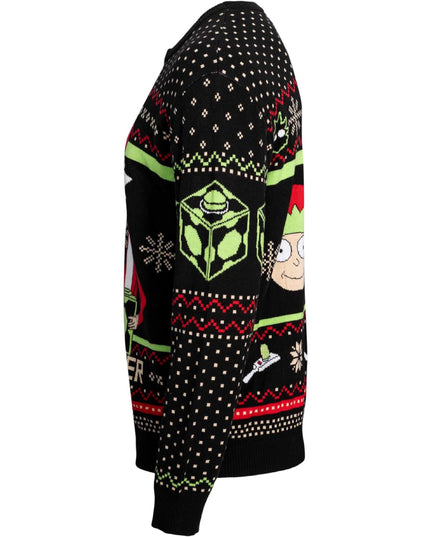 Rick and Morty Get Your Act Together Ugly Christmas Sweater