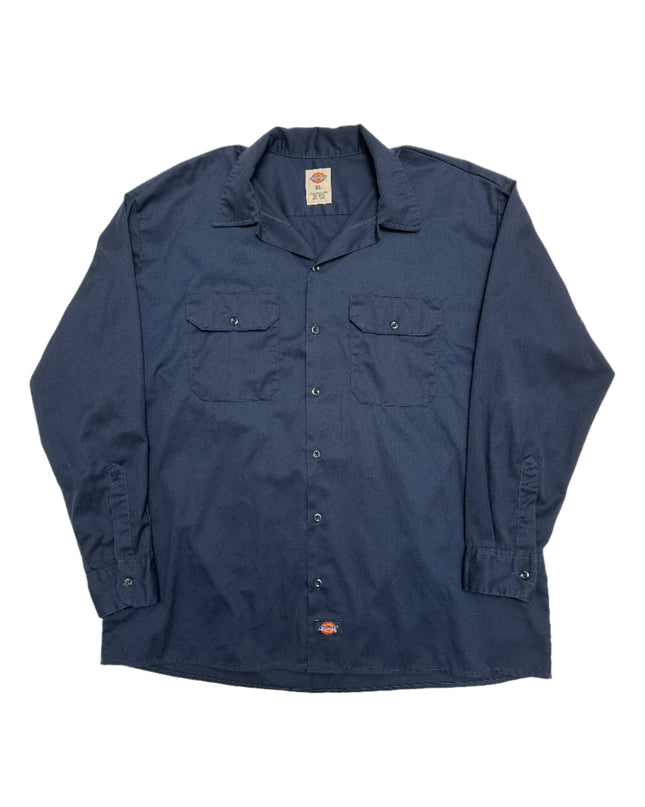 Vintage Long Sleeve Shirt - Dickies Blue