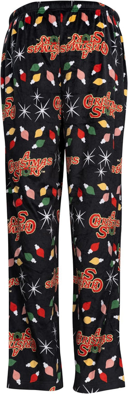 A Christmas Story Fleece Holiday Lights Pajama Pants