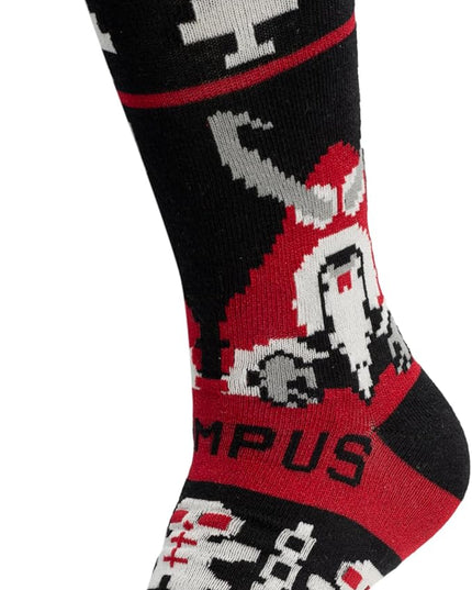 Krampus Holiday Cheer Ugly Christmas Socks