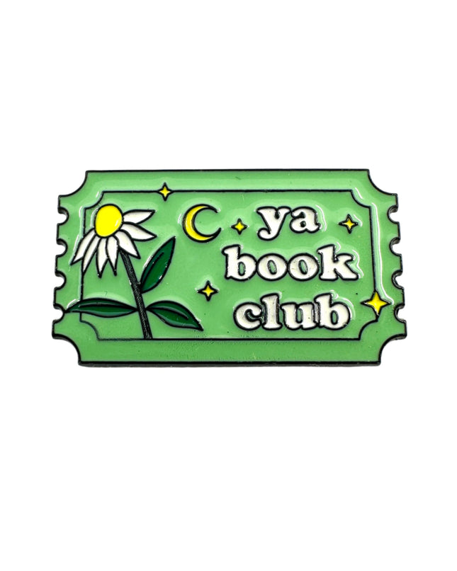 Ya Book Club Pin Badge | Tags: Accessories