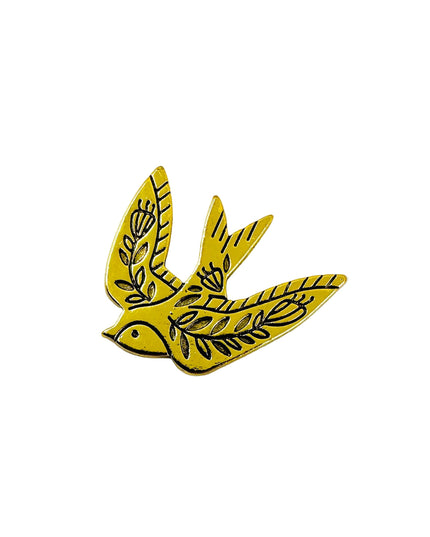 Swallow Brooch | Family Pajama Accessory for Christmas