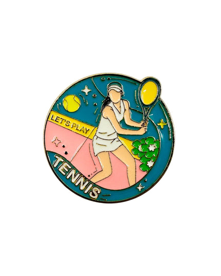 Tennis Pin for Family Christmas Fun