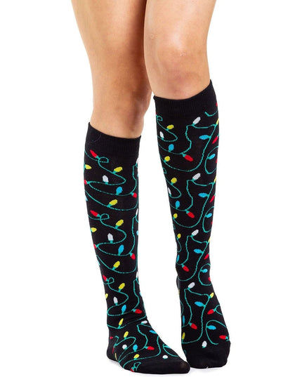 Women's String of Lights Socks (Fits Sizes 6-11W)