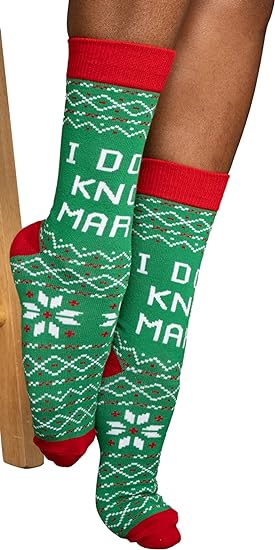 Agent Todd and Margo Green Christmas Vacation Socks