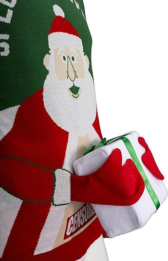 Special Delivery Santa Claus 3D Gift Sweater
