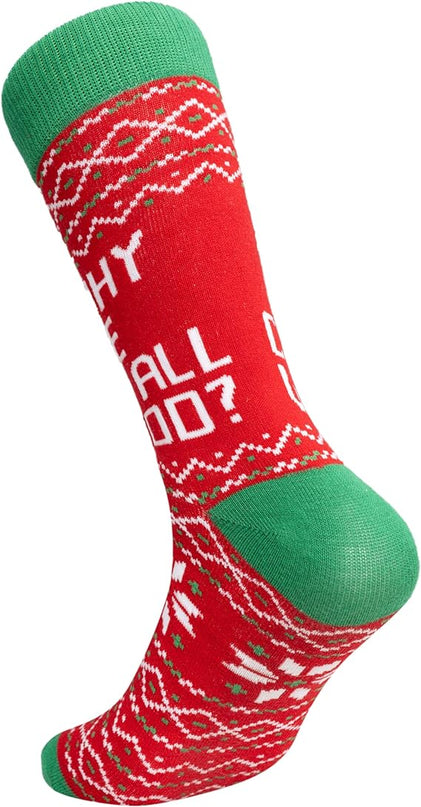 Agent Todd and Margo Christmas Vacation Socks