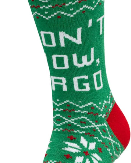 Agent Todd and Margo Green Christmas Vacation Socks