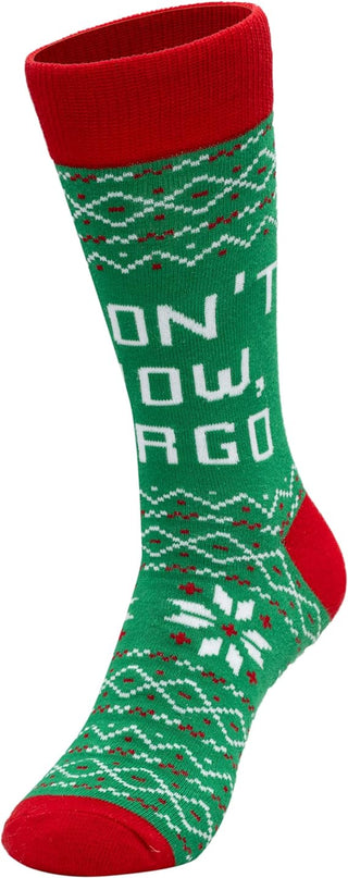 Agent Todd and Margo Green Christmas Vacation Socks