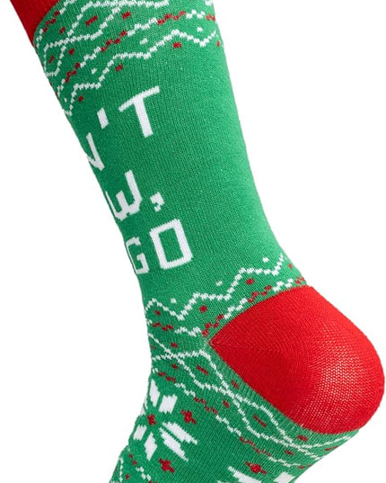 Agent Todd and Margo Green Christmas Vacation Socks