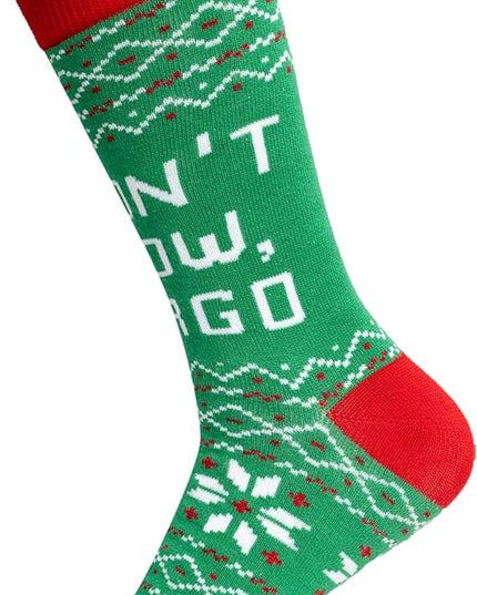 Agent Todd and Margo Green Christmas Vacation Socks