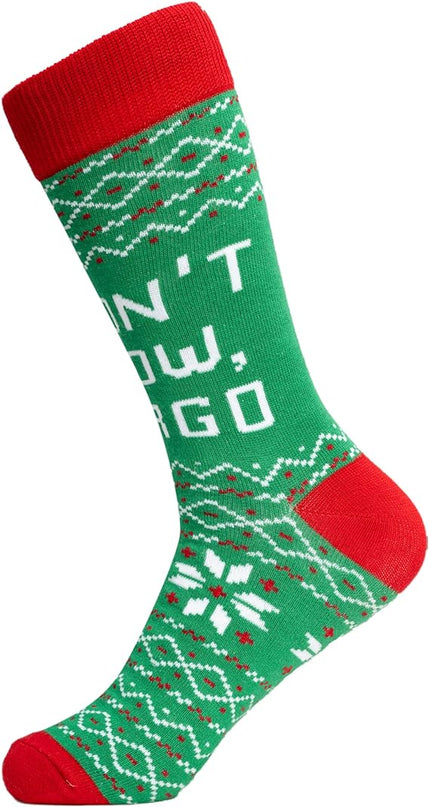 Agent Todd and Margo Green Christmas Vacation Socks