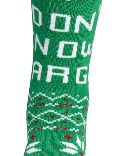 Agent Todd and Margo Green Christmas Vacation Socks