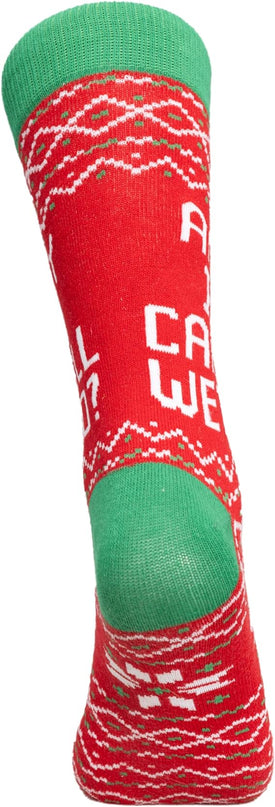 Agent Todd and Margo Christmas Vacation Socks