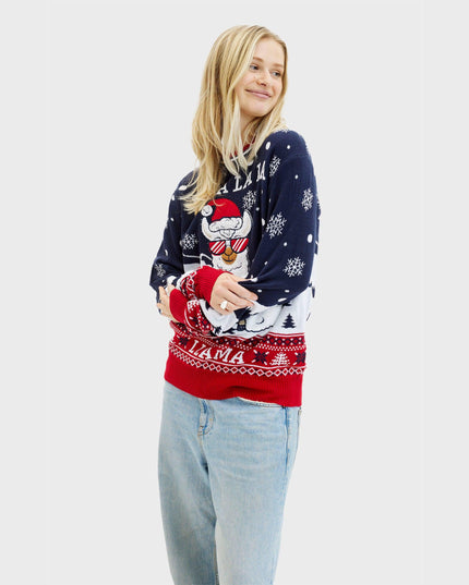 Fa La La La Llama Sweater for Women