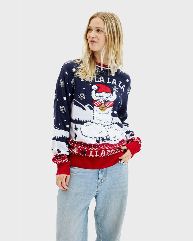 Fa La La La Llama Sweater for Women