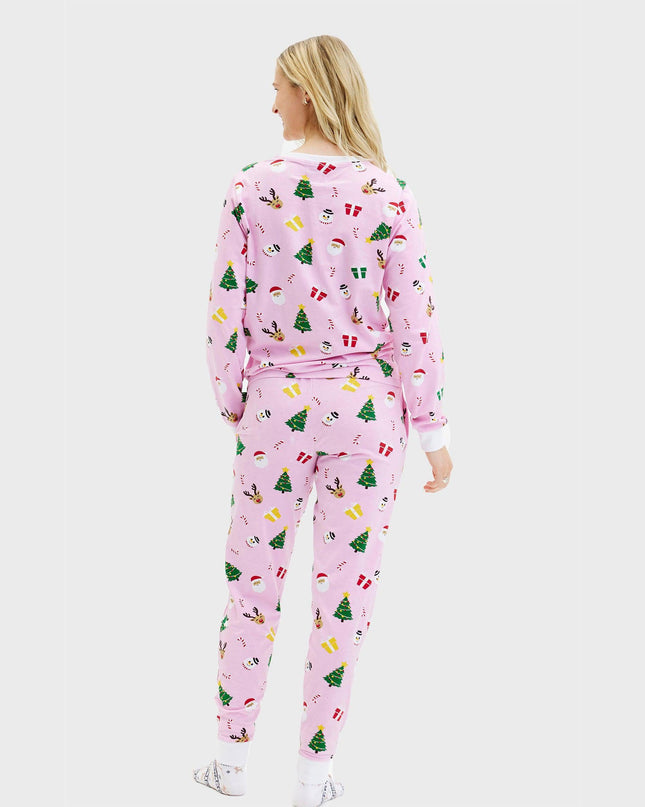 Pinkish Christmas Pajamas for Women - Year-Round Comfort