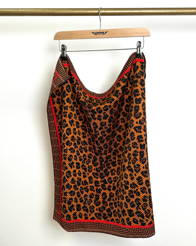 Crepe Leopard Limited Collection Scarf