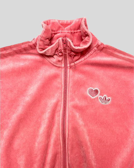 Vintage Adidas Velvet Hoodie