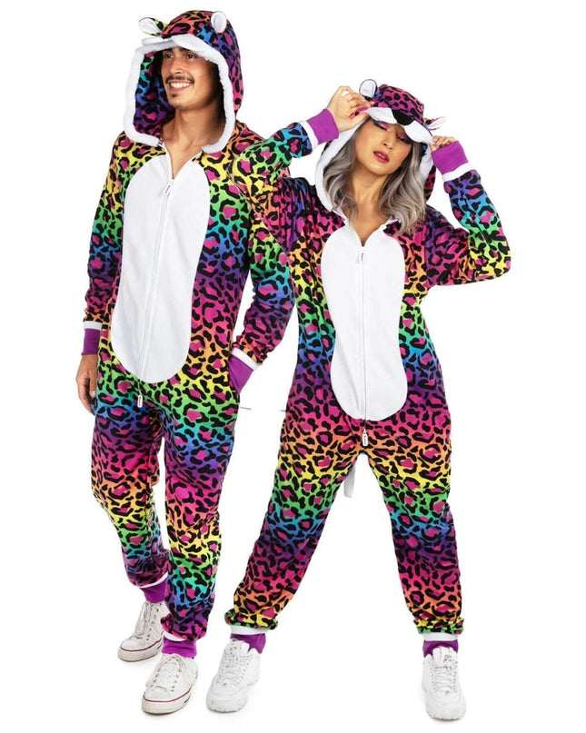 Matching 90's Leopard Couples Costumes