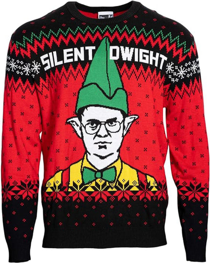 Office Silent Dwight Ugly Christmas Sweater
